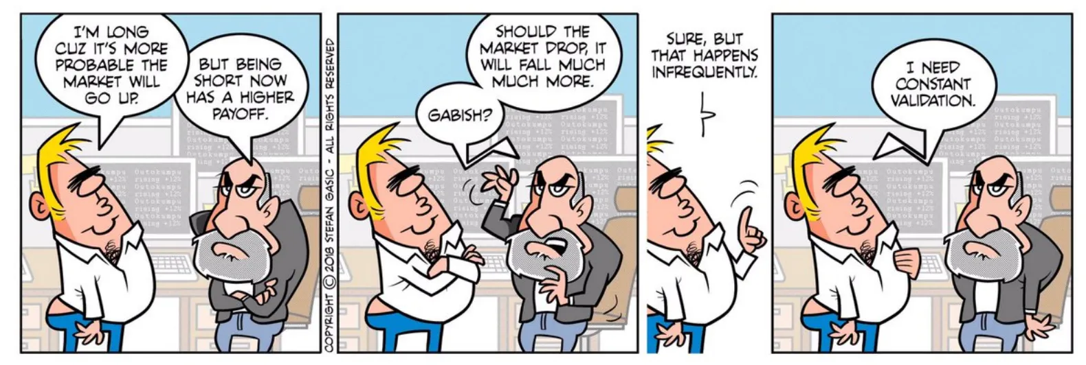 Quantile-payoff chart highlighting unseen tail mass